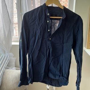 Zara man linen shirt